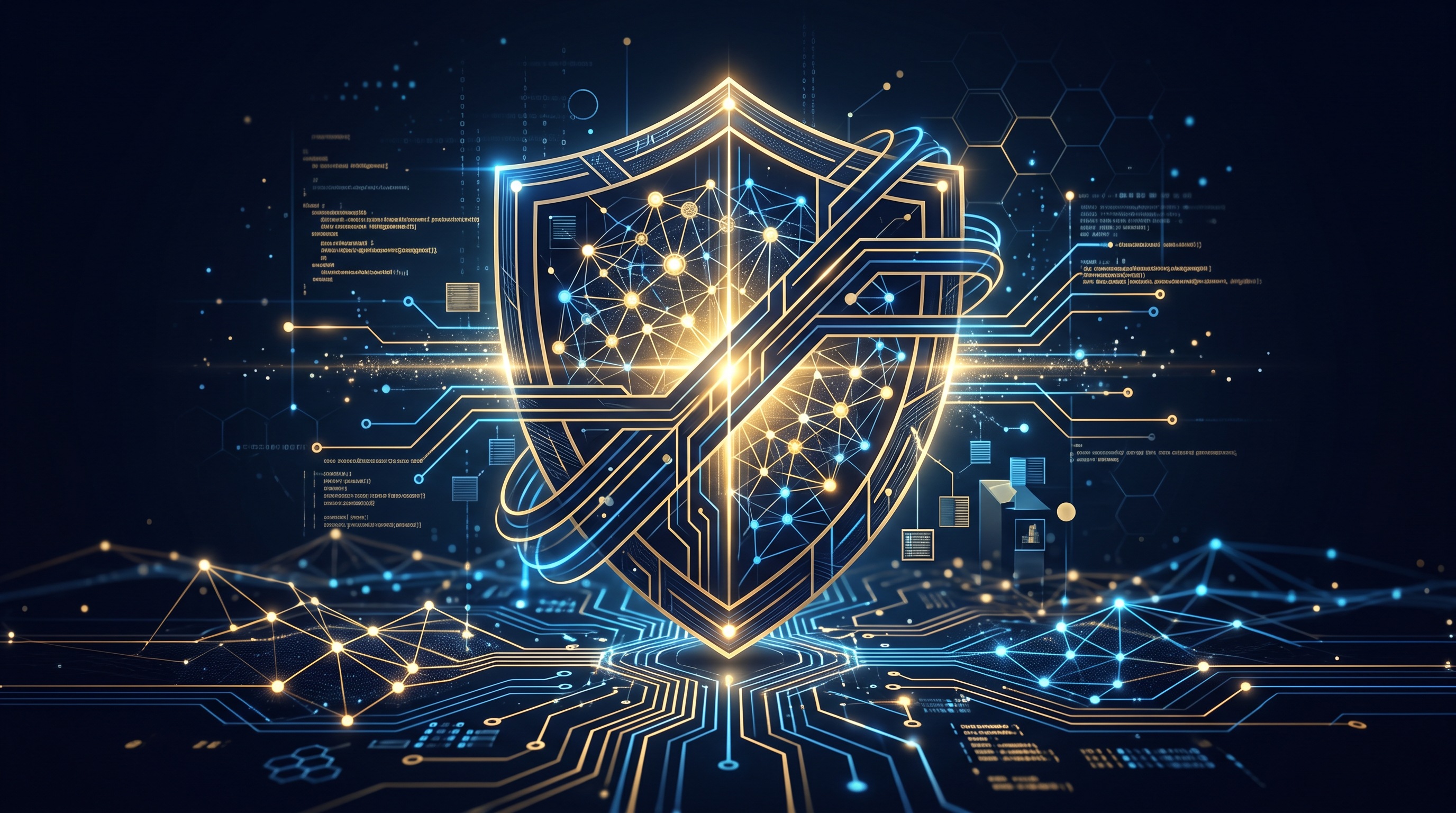 Protección de datos e inteligencia artificial - abstracto ciberseguridad